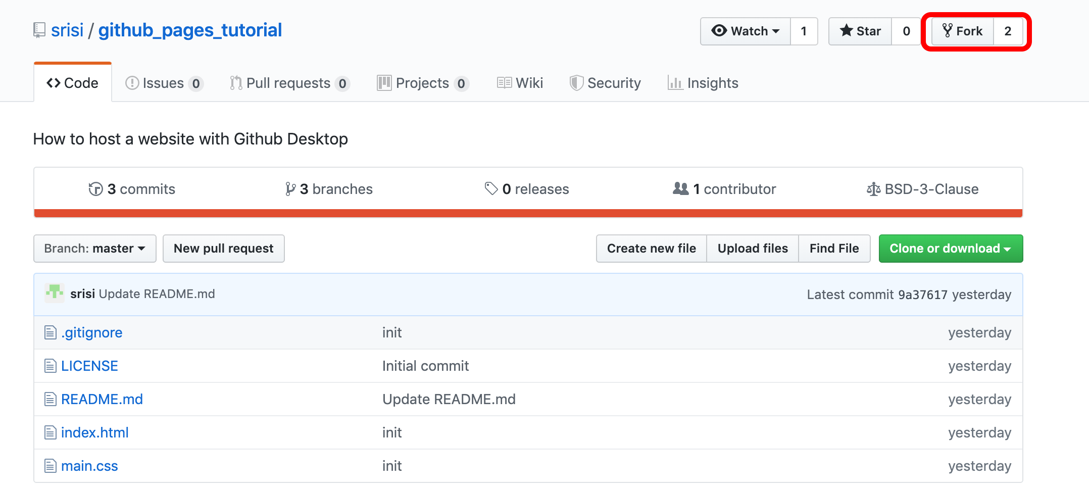Github Pages Tutorial Website